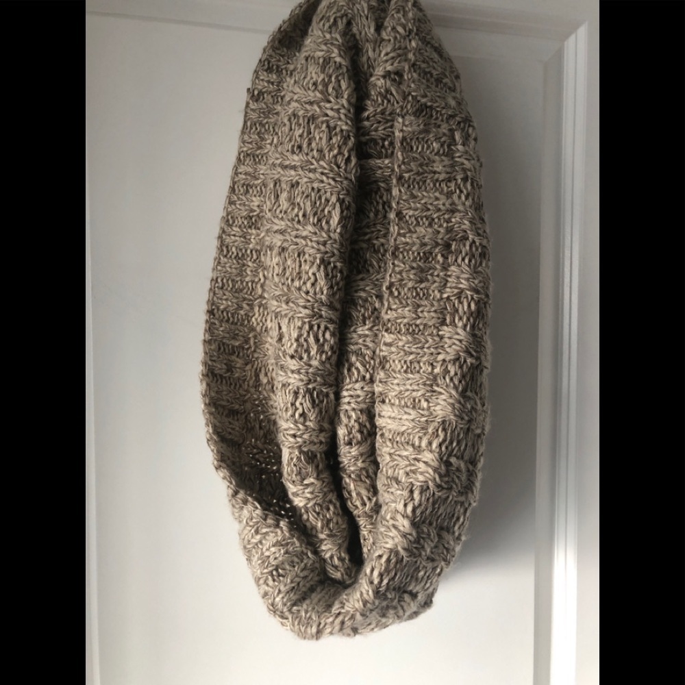 Knit Infinity Cowl Scarf